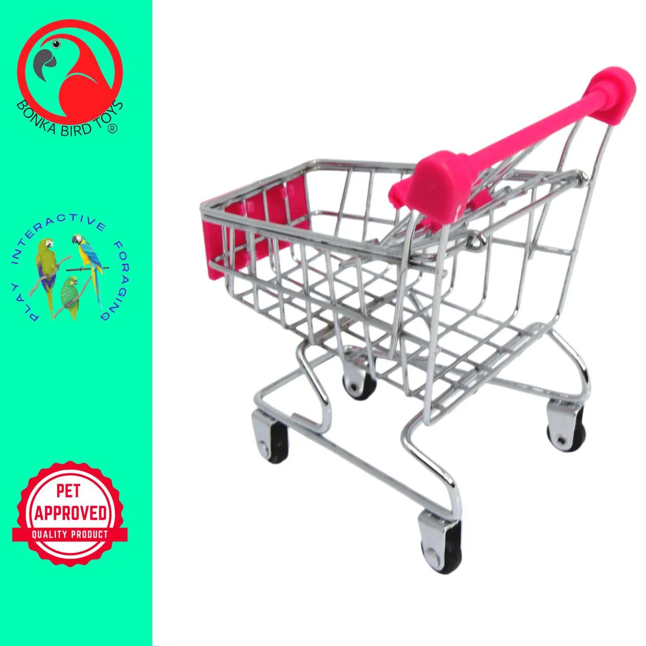 2297 Mini Shopping Cart Supermarket Handcart basket