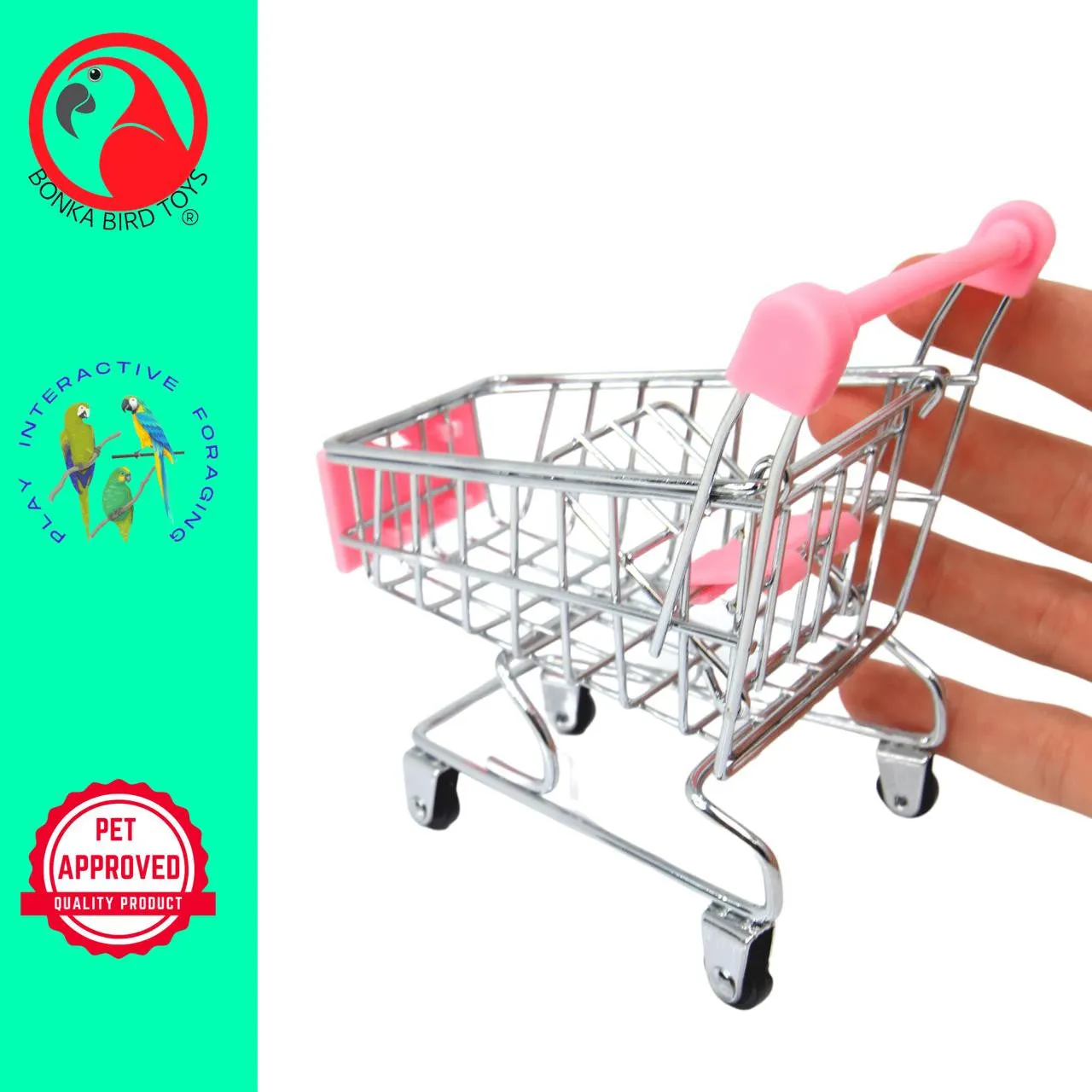 2297 Mini Shopping Cart Supermarket Handcart basket