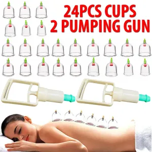 26 Pieces Cupping Vacuum Massage Cups Therapy