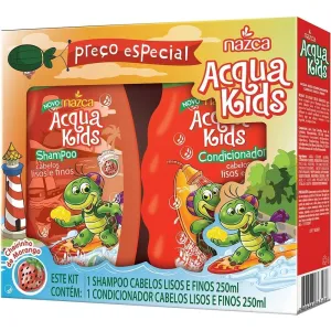 Acqua Kids Lisos Straight Hair Maintenance Treatment Vegan Kit 2x250ml - Nazca