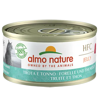 Almo Nature HFC cat jelly Trota e Tonno