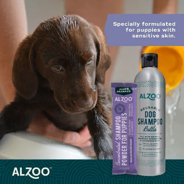 ALZOO Concentrated Shampoo Powder Refill for Puppies