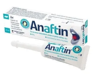 Anaftin gel for aphthae 8ml, mouth ulcer treatment