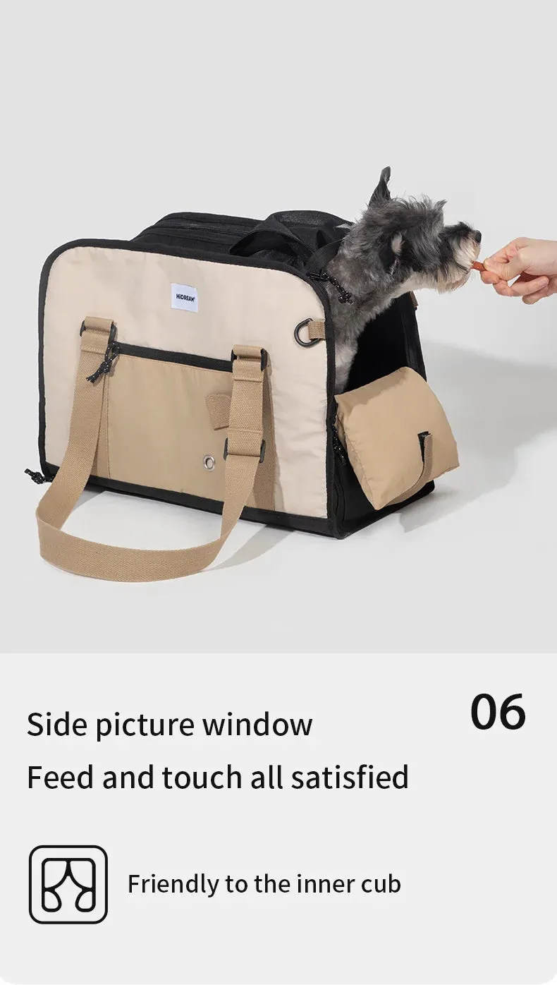 Anniepaw Soft Portable Breathable Carrier Safety Zippers