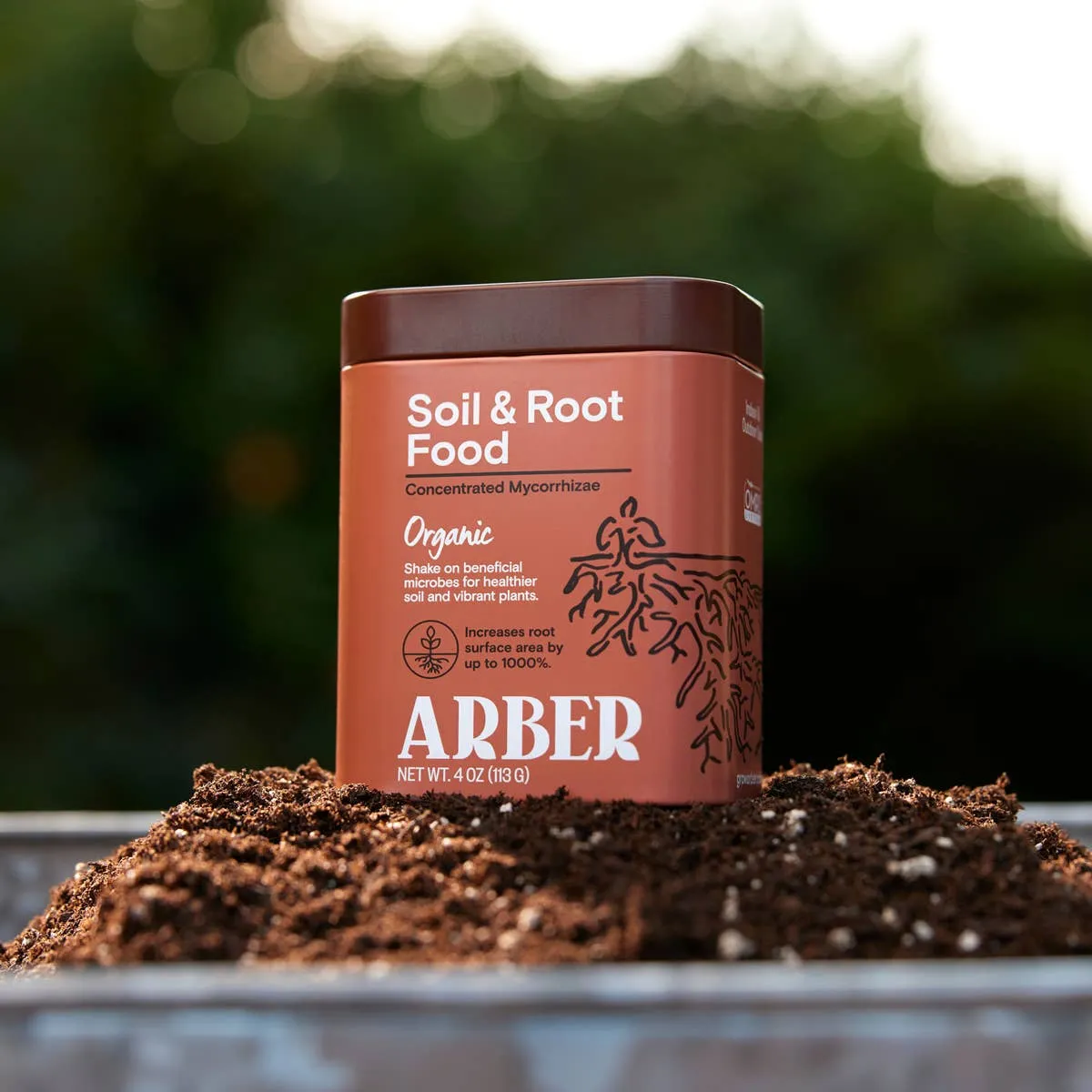 Arber Organic Soil & Root Food 4oz: Boost Plant Health