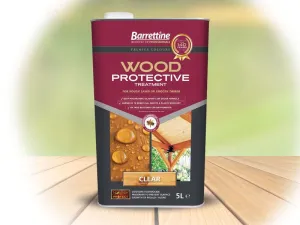 Barrettine Wood Protective treatment - Clear 5L