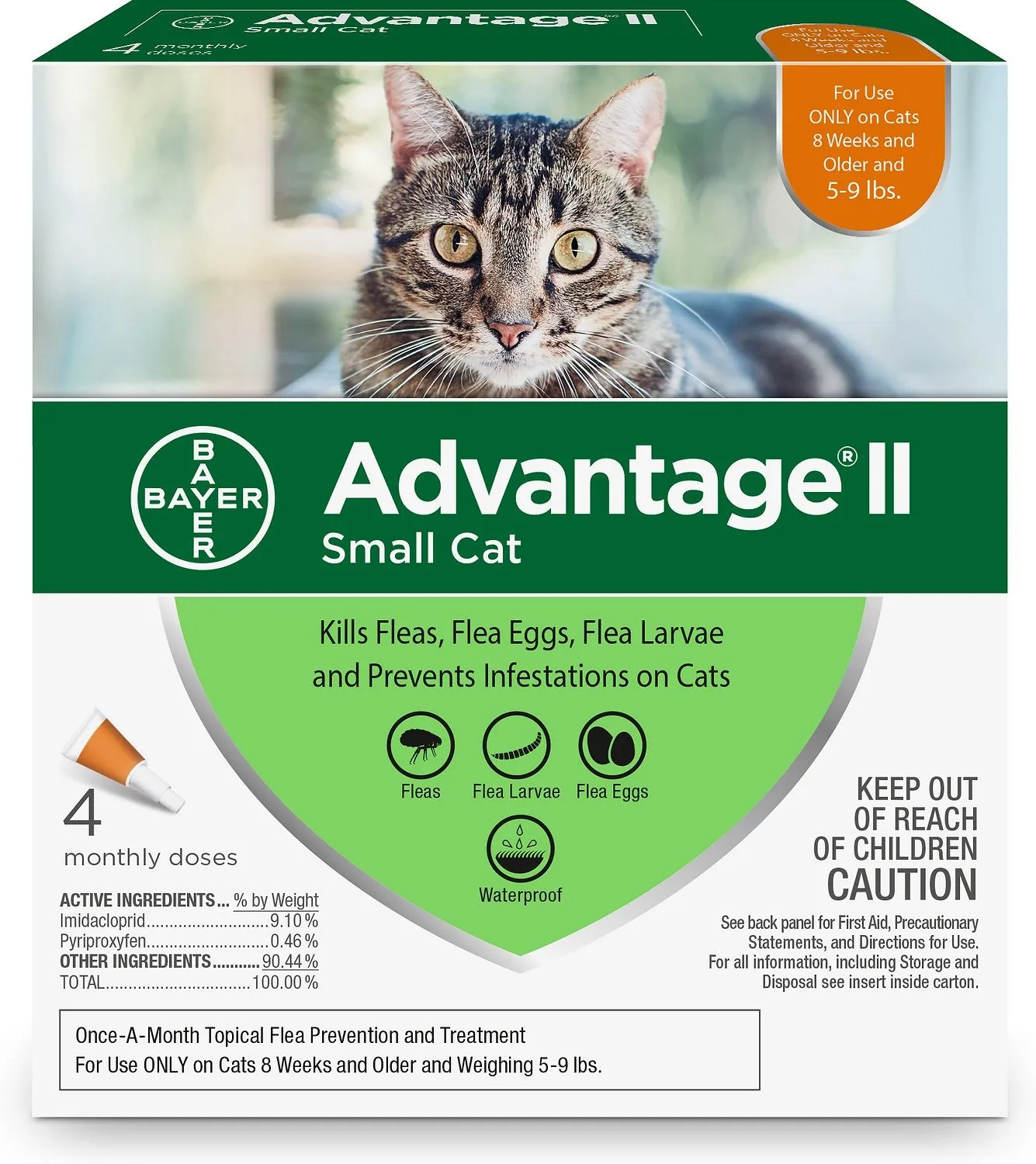 Bayer Advantage II Small Cat