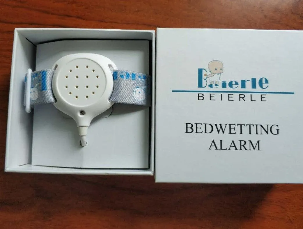 Bedwetting Alarm – Urine Moisture Reminder Device with Flashing Light and Vibration