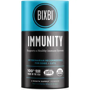 Bixbi Immunity Organic Medicinal Mushrooms Dog Supplements