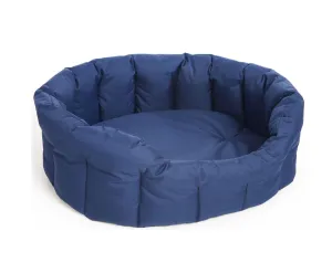 Blue Country Heavy Duty Waterproof Oval Drop Front Dog Beds by P&L