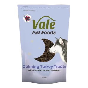 Calming Turkey Dog Treats with Chamomile and Lavender 100g