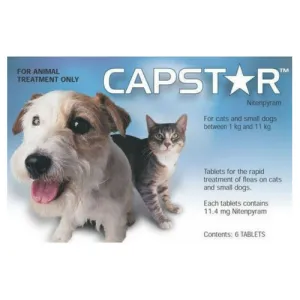 Capstar Flea Tablets for Cats & Small Dogs