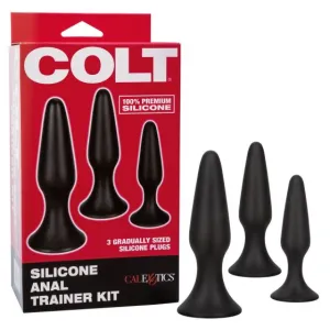 COLT Silicone Anal Trainer Kit - Black