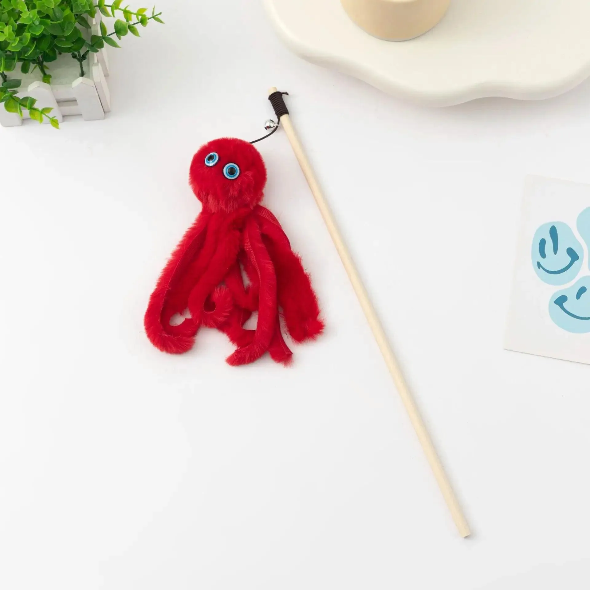 Da Octopus Cat Stick Toy