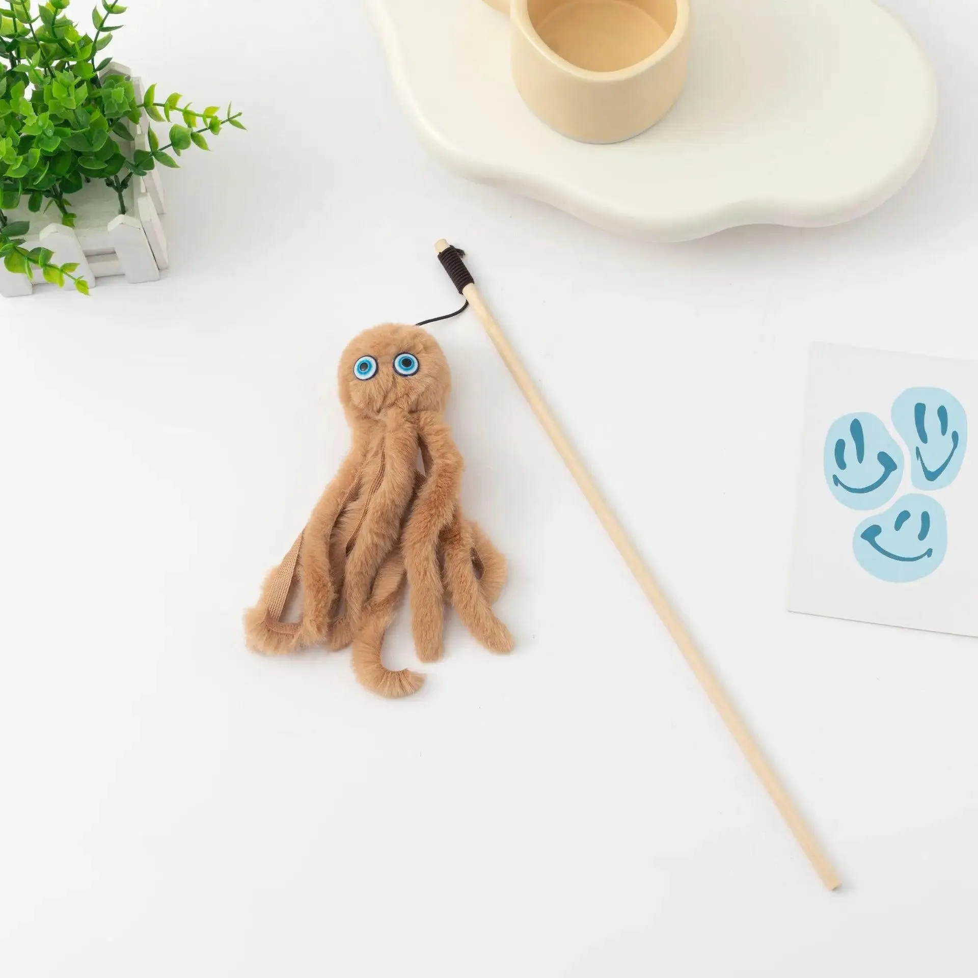 Da Octopus Cat Stick Toy