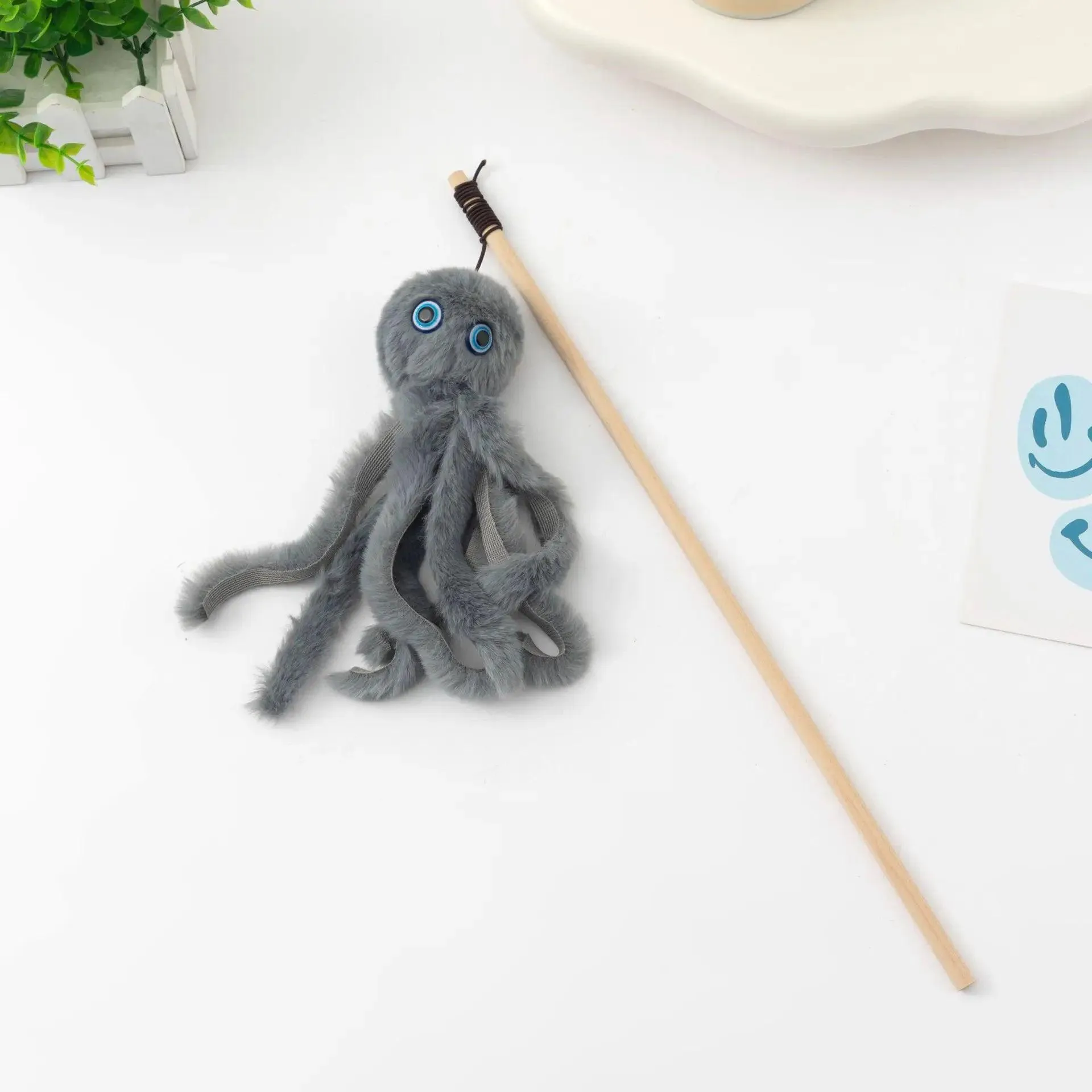 Da Octopus Cat Stick Toy