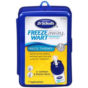 Dr. Scholls FreezeAway Wart Remover – 4052, Fast-Acting, Easy-to-Use, 1 Treatment