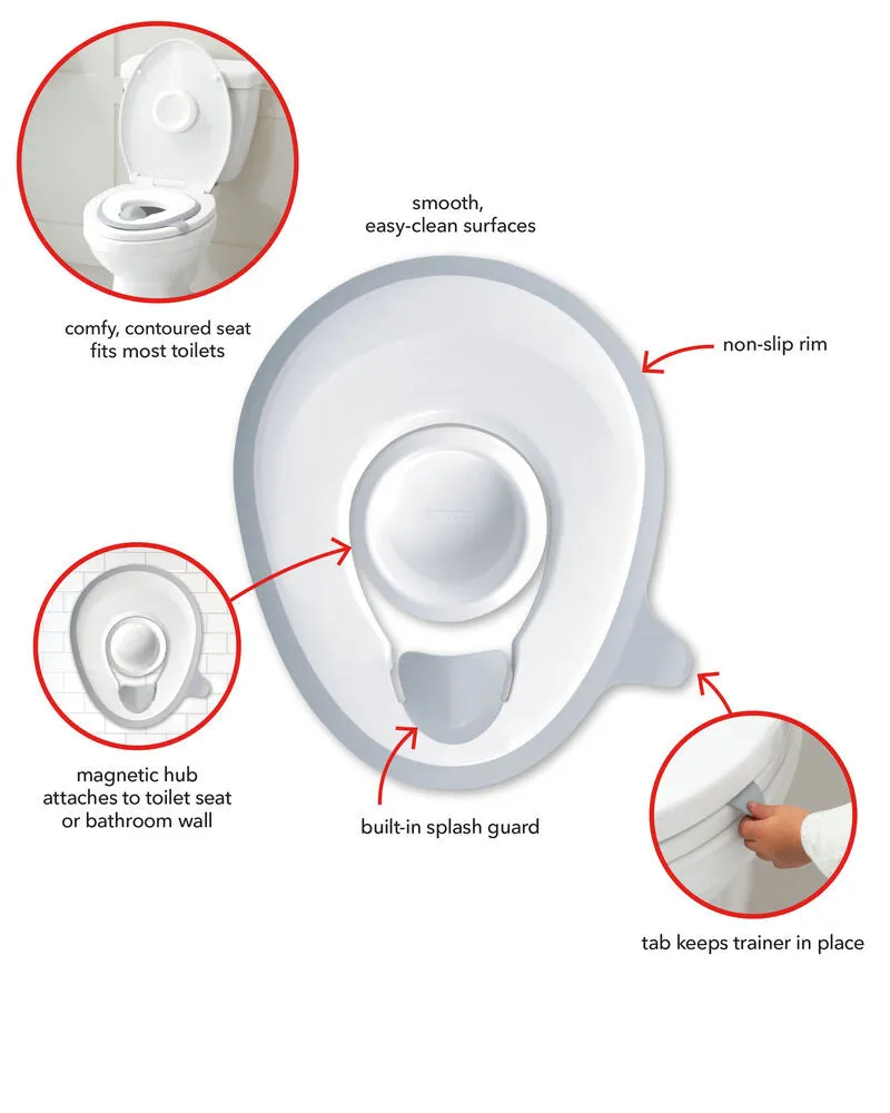 Easy-Store Toilet Trainer - White