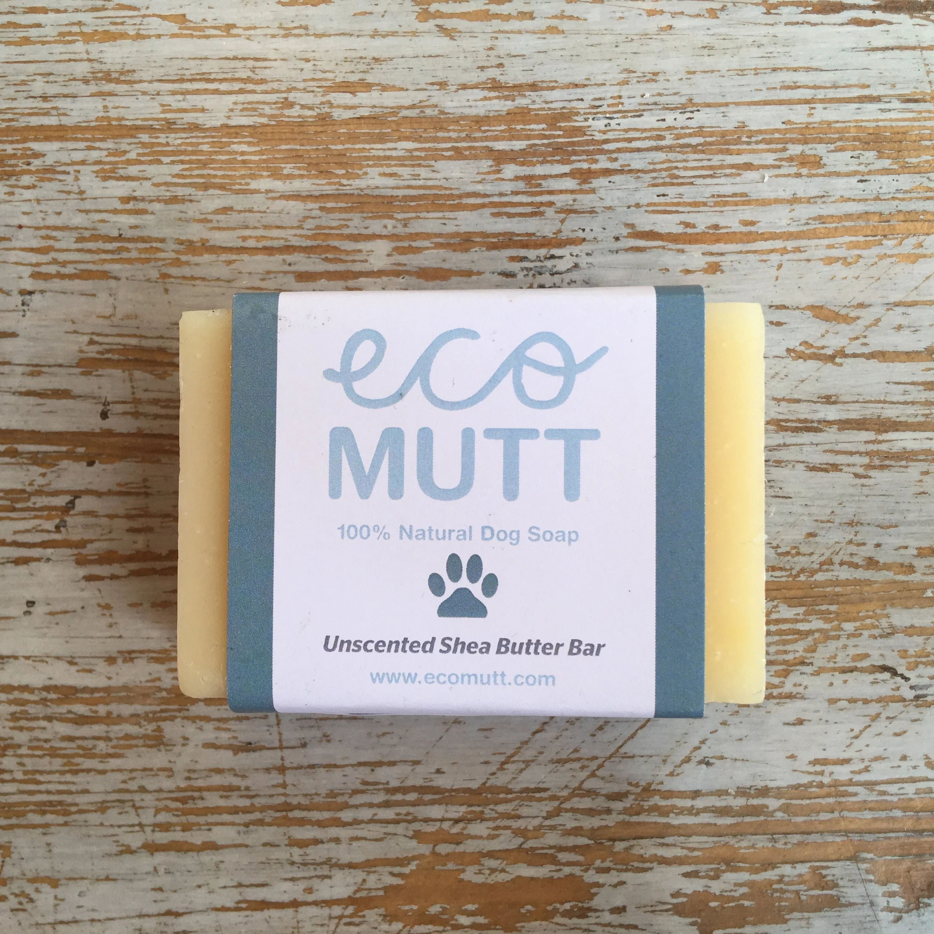 Eco Mutt Dog soap - Unscented Shea Butter