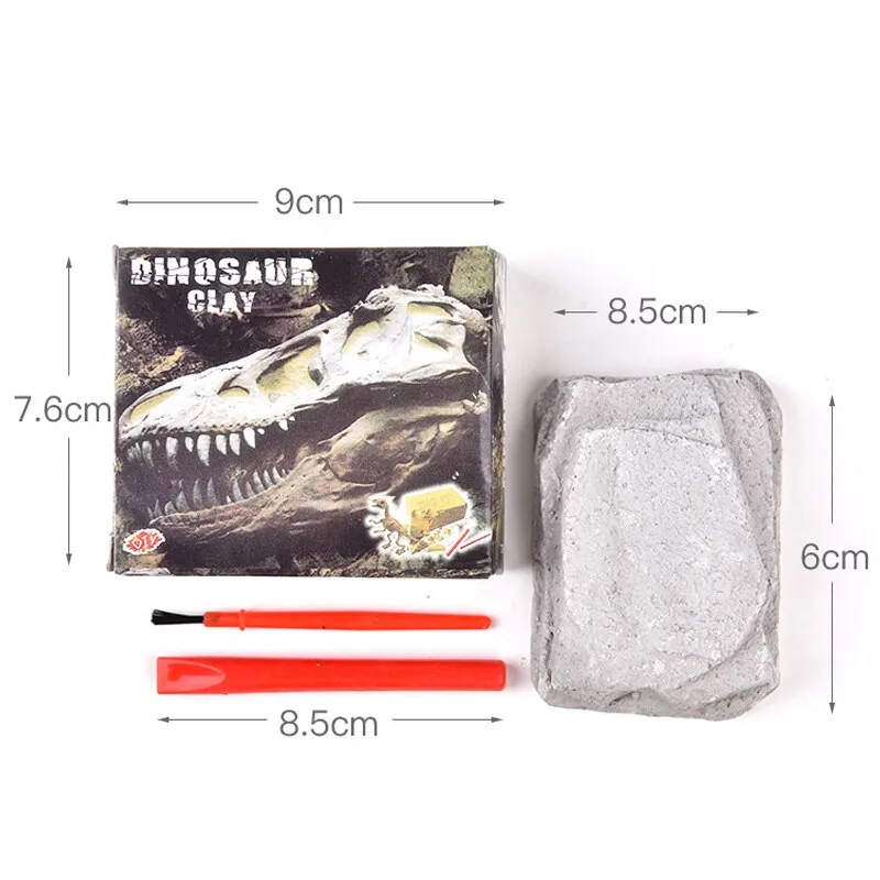 Educational Dinosaur Fossil Excavation Toys Archaeological Dig Toy DIY Assembly Model Toys for Children Kids Gifts Toy