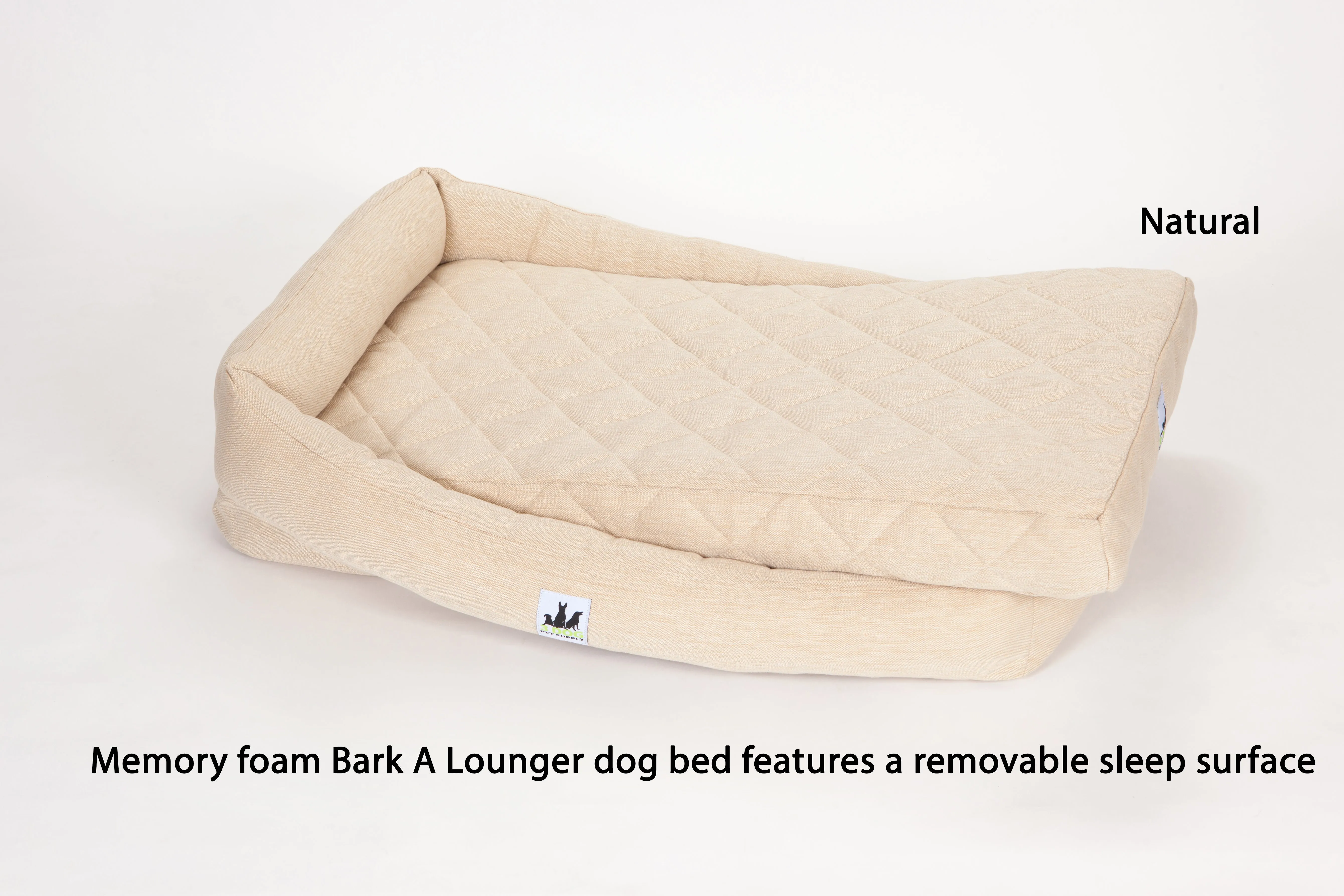 EZ-Wash Premium Lounger Dog Bed