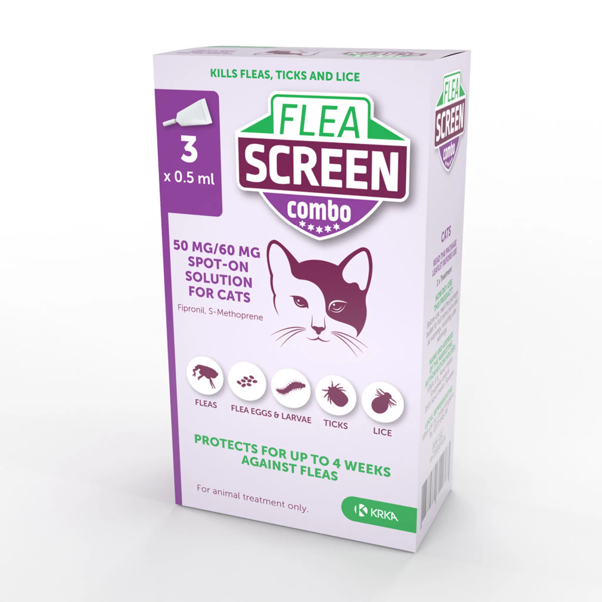 Flea Screen Combo Cat