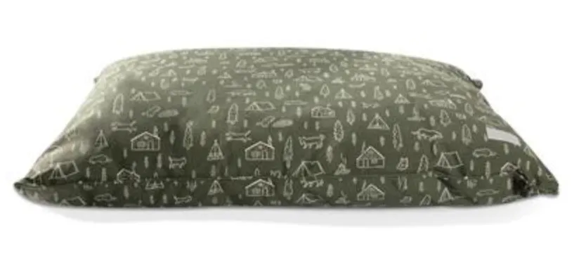 Fringe Camping Olive Large Pillow Pet Bed