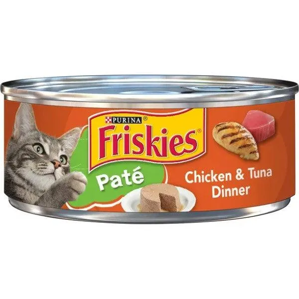 Friskies Cat Food Pate Chicken And Tuna 1