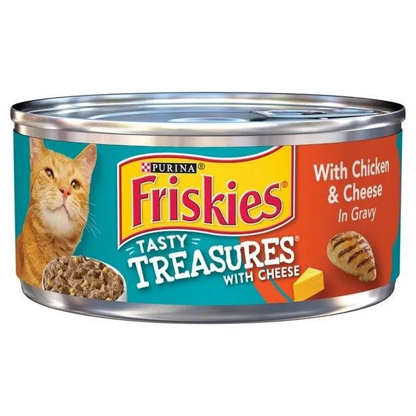 FRISKIES CAT FOOD TREASURES CHICKEN 1