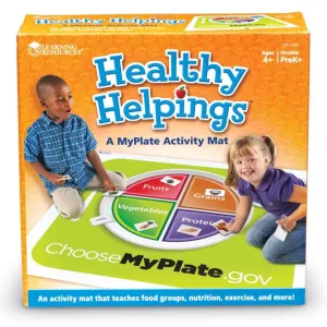 Healthy Helpings Myplate Activity Mat