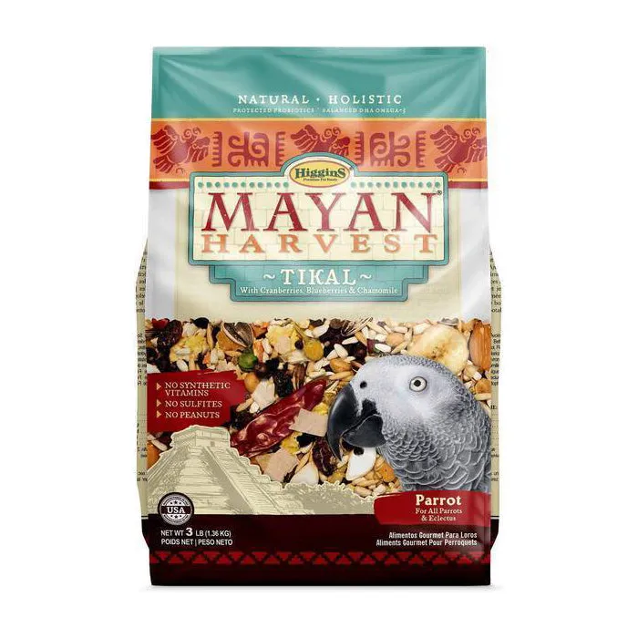 Higgins Mayan Harvest Tikal Parrot 3lb