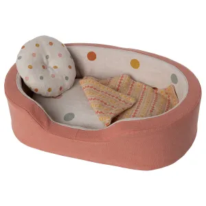 Maileg Cosy basket, Medium - Coral