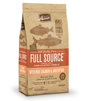 Merrick Full Source with Healthy Grains Raw-Coated Kibble with Real Salmon & Whitefish Dry Dog Food