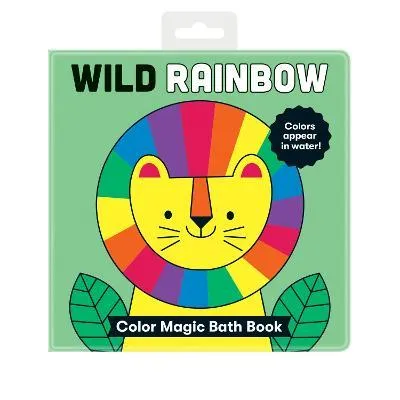 Mud Puppy Wild Rainbow Color Magic Bath Book