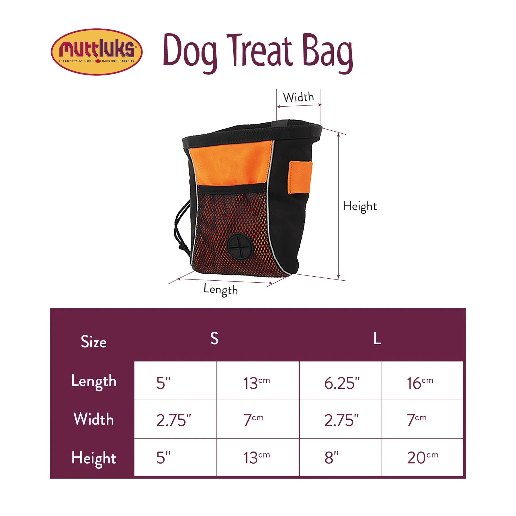 Muttluks: MuTTravel Treat Bag