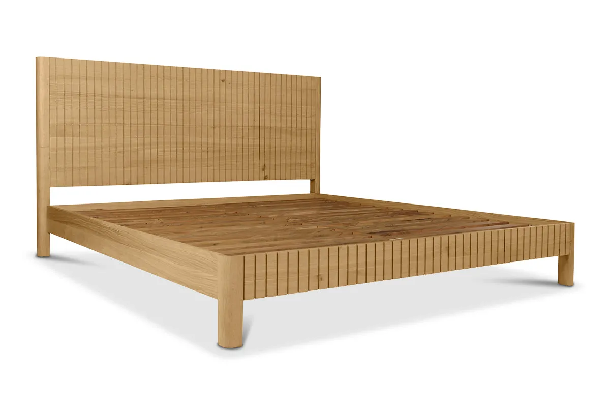 Premium Quality Natoma Wooden Platform Bed for Optimal Comfort