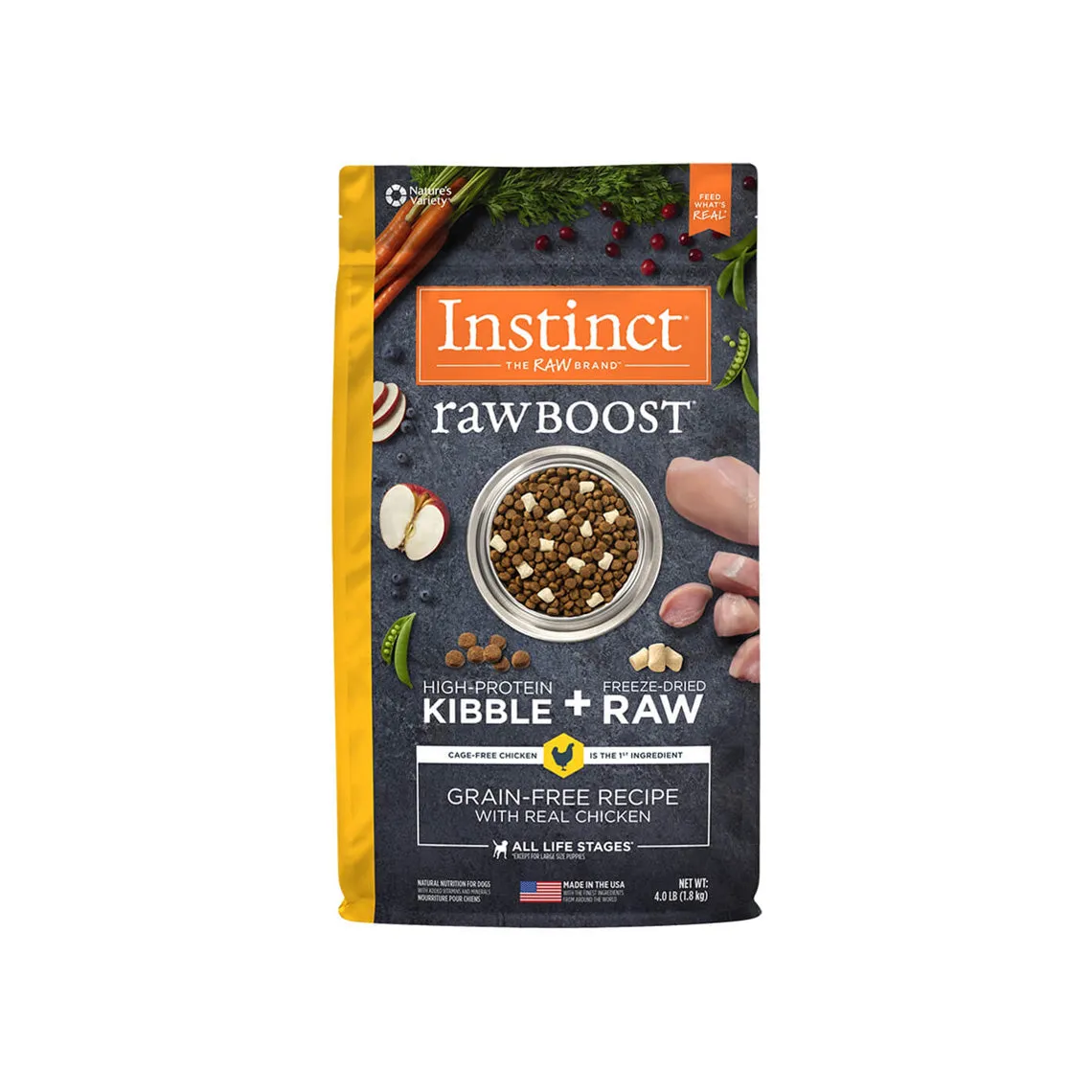 Nature's Variety Instinct Raw Boost Dry Dog Food