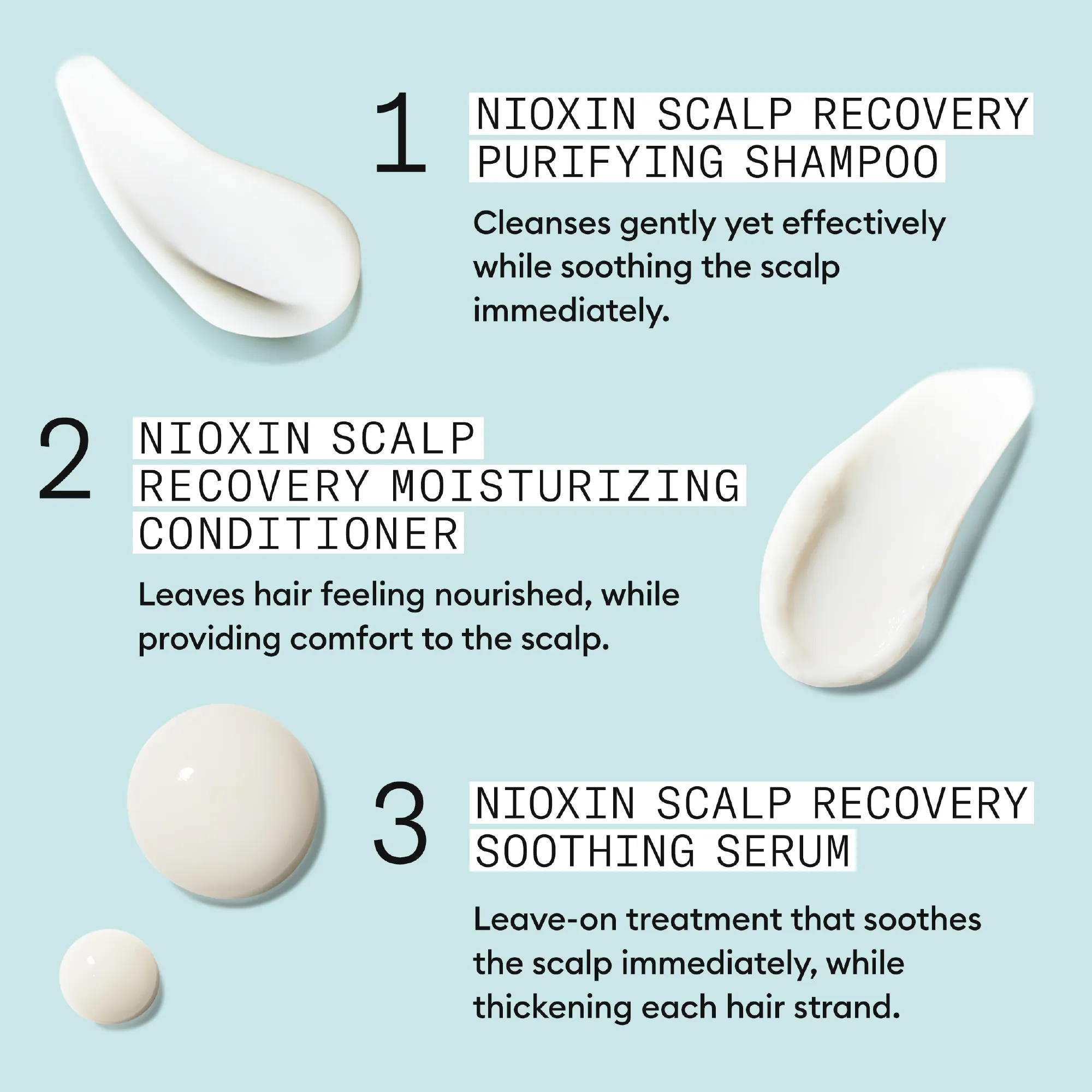 Nioxin Scalp Recovery System Purifying Shampoo 1 Litre