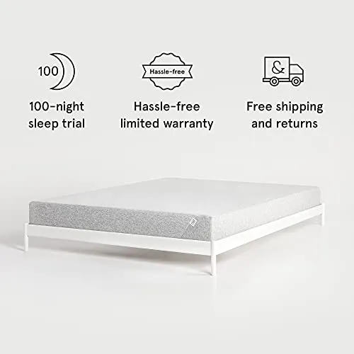 Nod by Tuft & Needle 8-Inch Cal King Mattress, Adaptive Foam Bed in a Box, Responsive and Supportive, CertiPUR-US, 100-Night Sleep Trial, 10-Year Limited Warranty