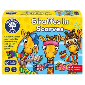 Orchard Toys Giraffes In Scarves Game