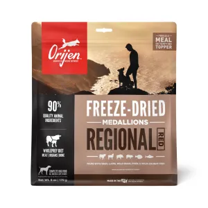 ORIJEN Regional Red Freeze Dried Medallions Dog Food