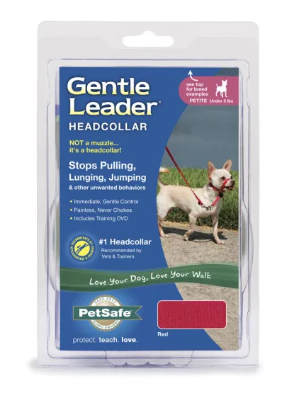 Petsafe Gentle Leader Quick Release Red Headcollar for Dogs (Extra Large, over 130 lbs)