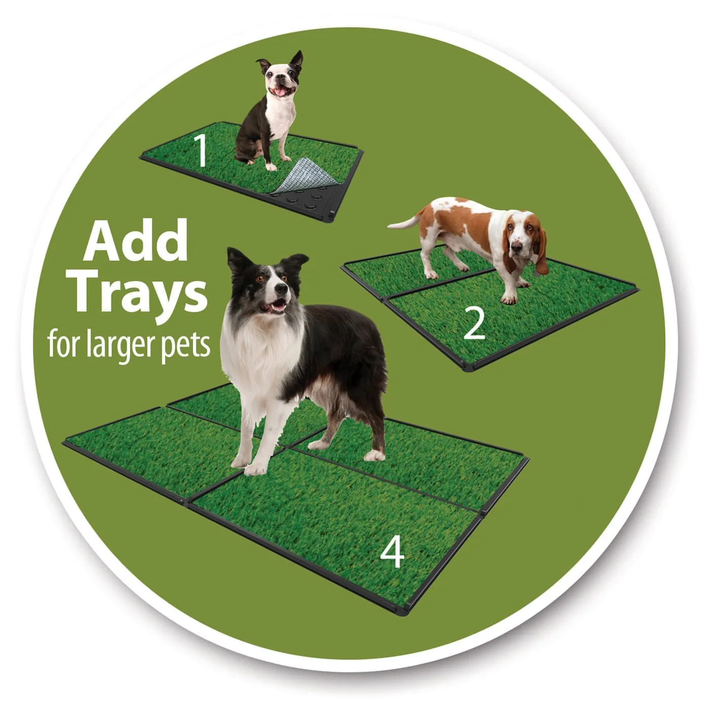 PoochPad Indoor Turf CLASSIC Premier Dog Potty System