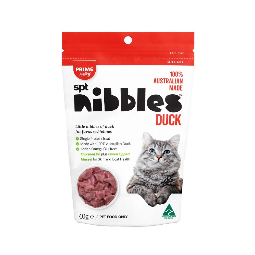 Prime100 Cat Single Protein Treat - Duck Nibbles 40g