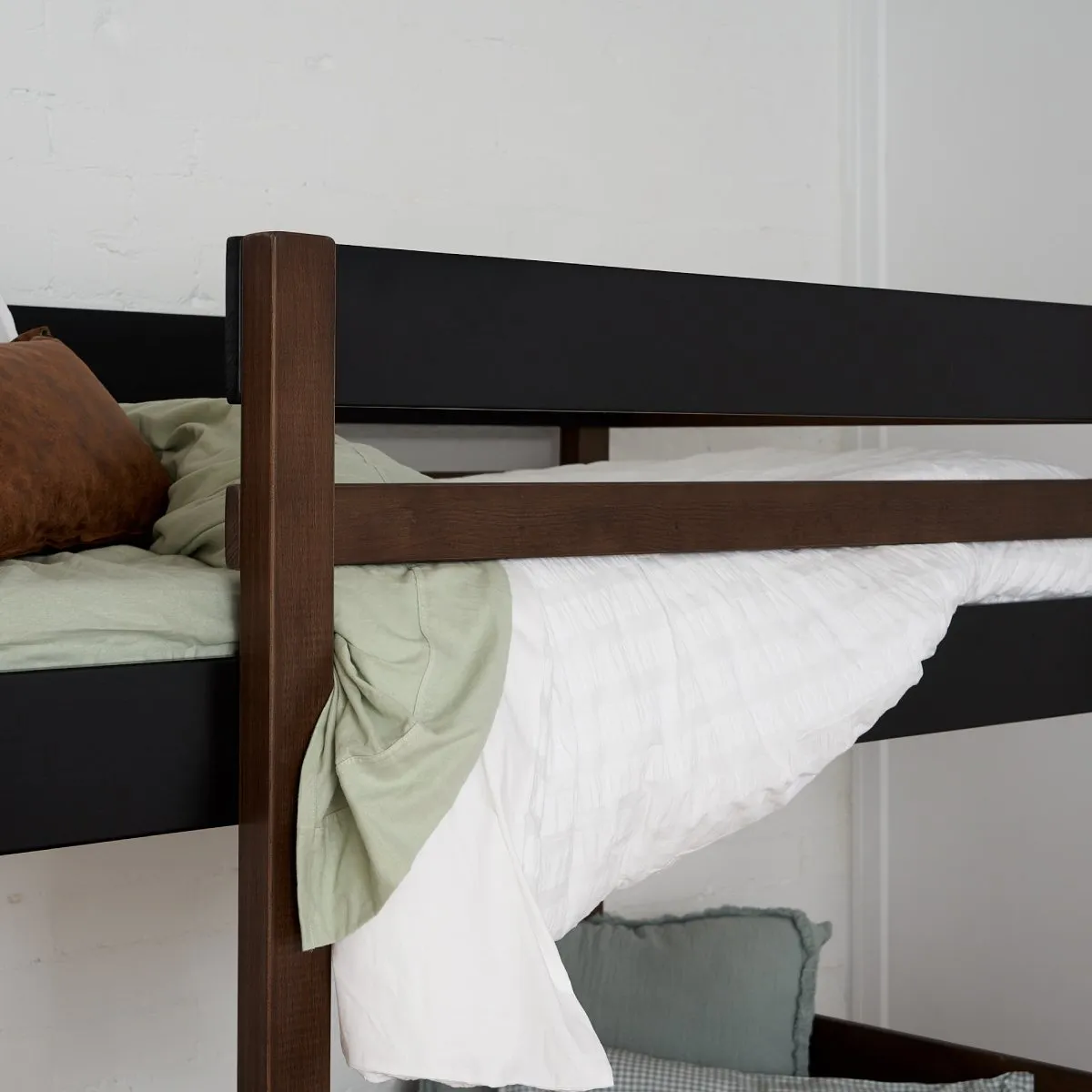 Queen Bunk Bed with Under Bed Drawers