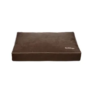 Red Dingo Dog Premium Mattress Chocolate M