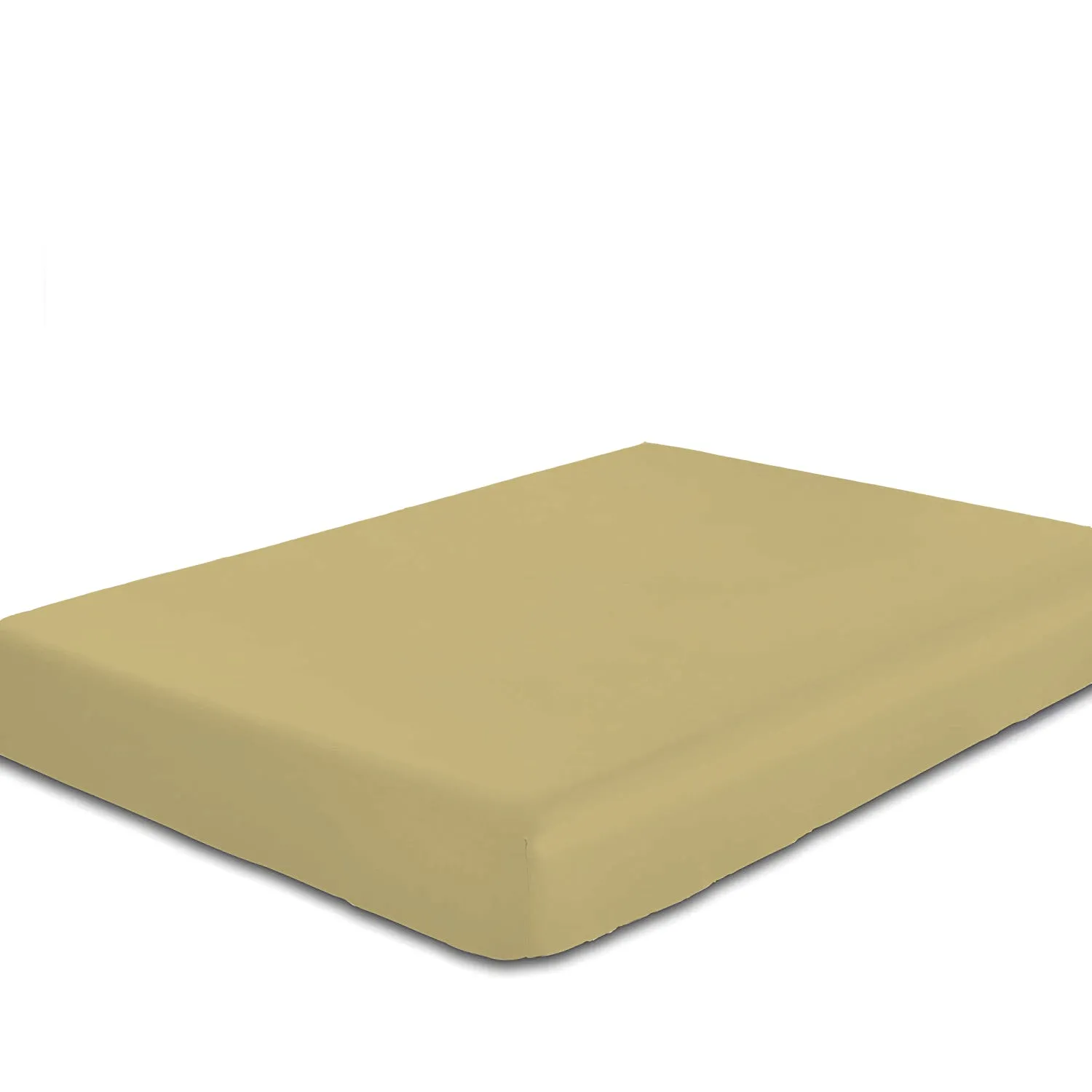 Rest Super Soft Single Flat Sheet 160x220cm-Mustard