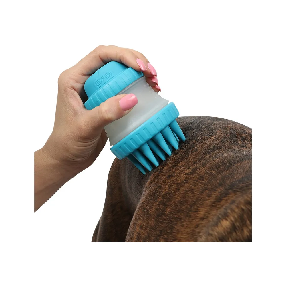 ScrubBuster Silcone Dog Washing Brush