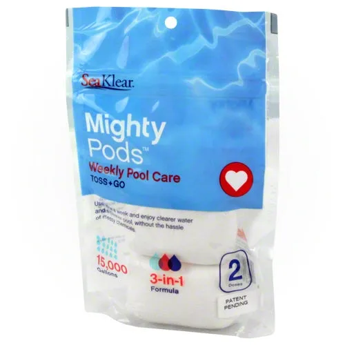 SeaKlear Mighty Pods Weekly Pool Care