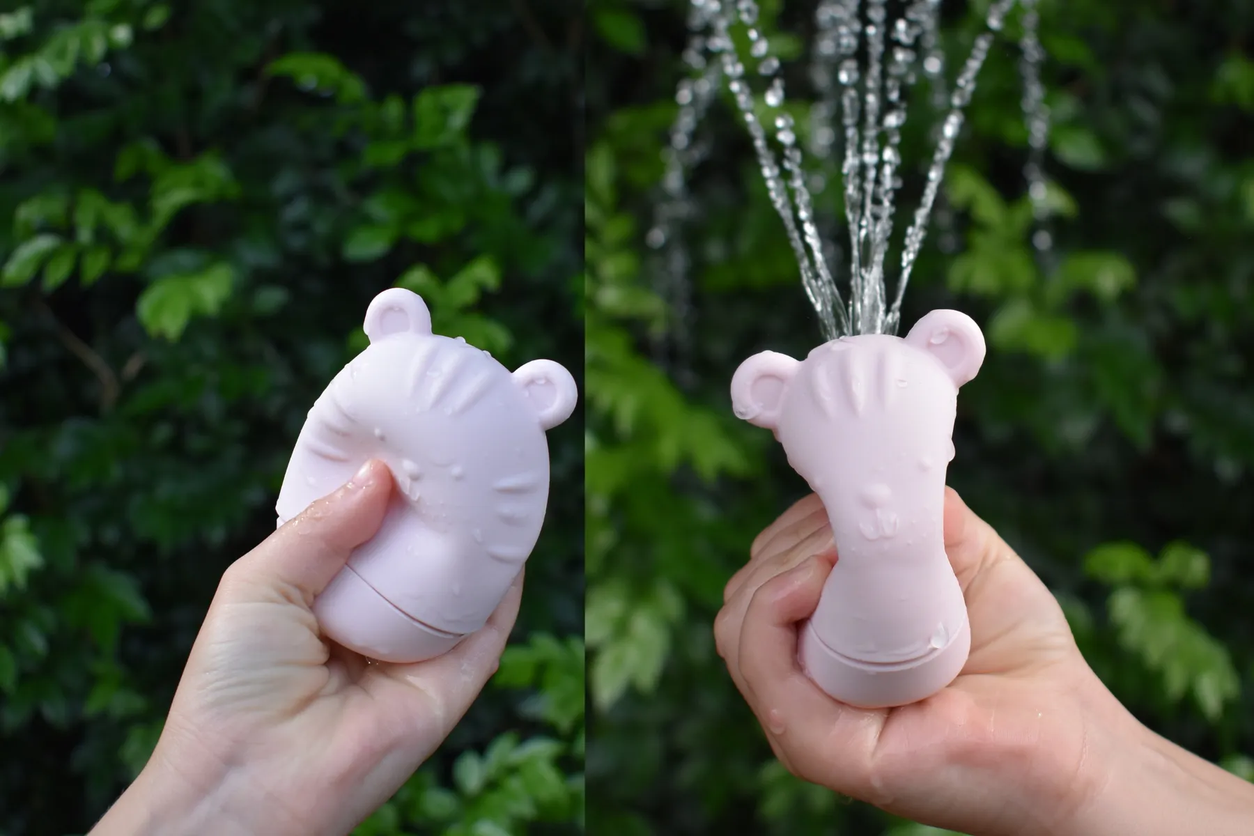 SILICONE BRAVE BEASTS ANIMAL POURERS 4 PCS SET- PASTEL